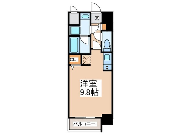 エグゼ大阪ドームⅡ(301)の物件間取画像